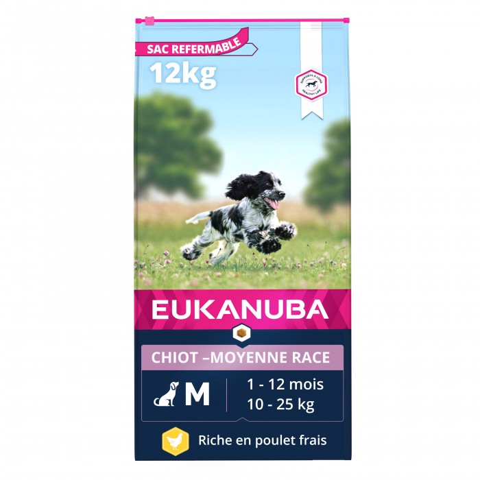 Eukanuba Growing Puppy Medium Breed - Poulet