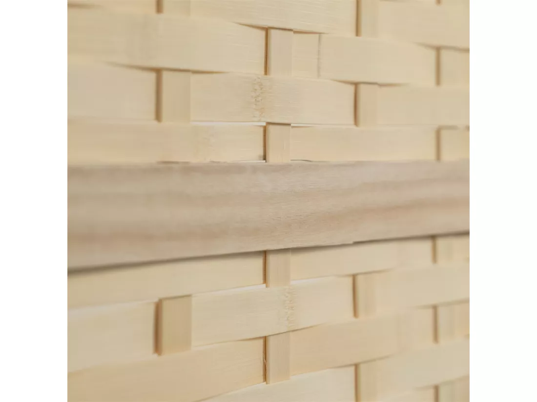 PARAVENT Bambu 3 pièces. Bambou natur