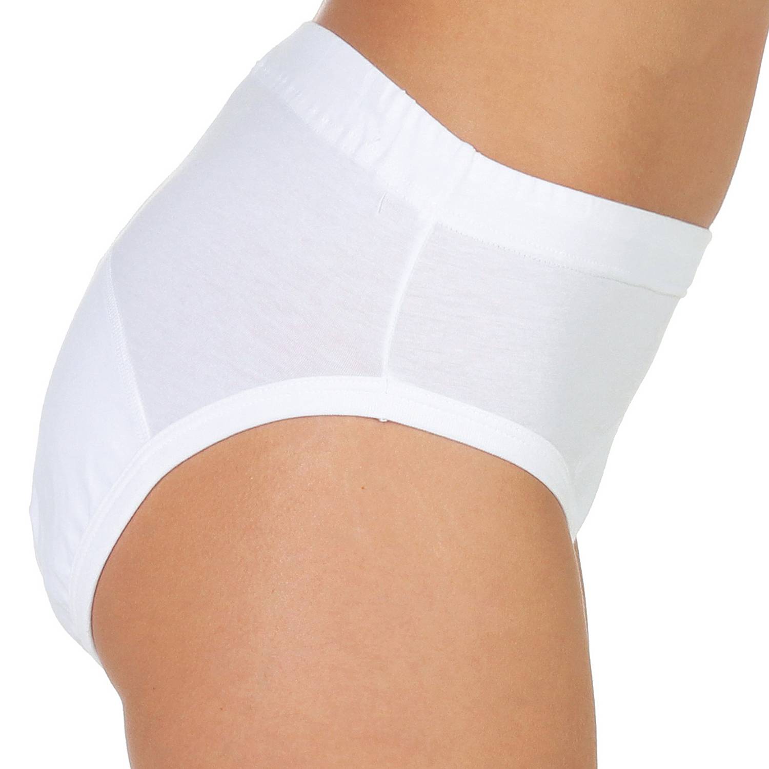 Mediset Single-Jersey Damen Hygiene-Slip im 2er-Pack