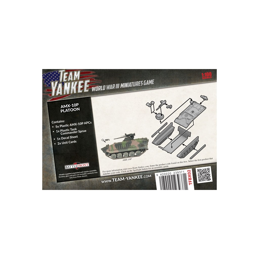 Team Yankee - French AMX-10P Transport Platoon
