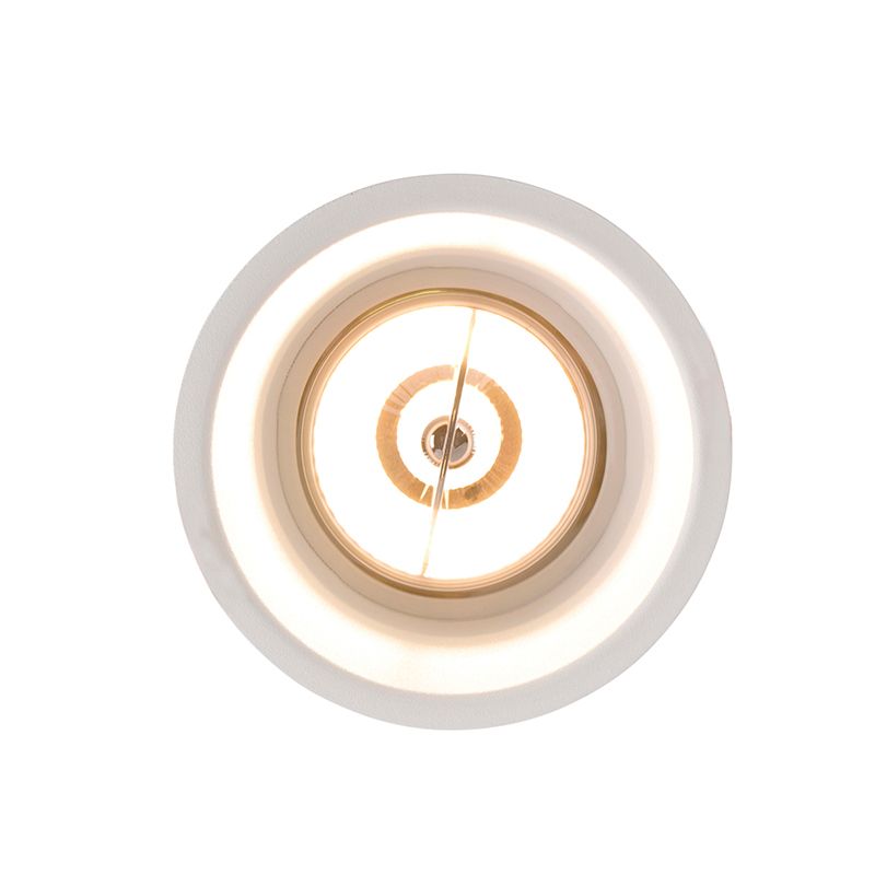 Set van 6 Moderne inbouwspot wit AR70 - Dept
