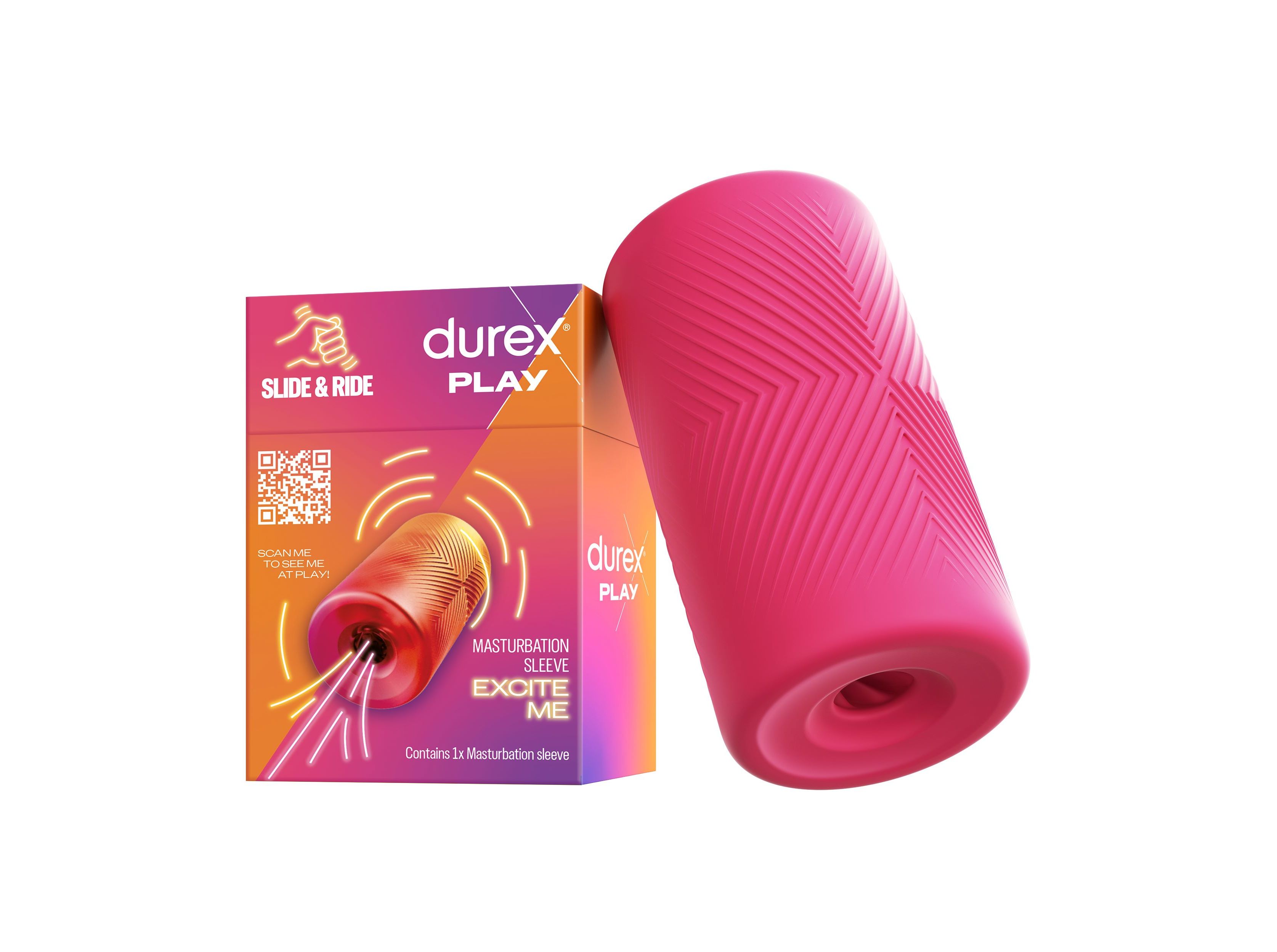 ESTIMULADOR DUREX MANGA DE MASTURBAÇÃO