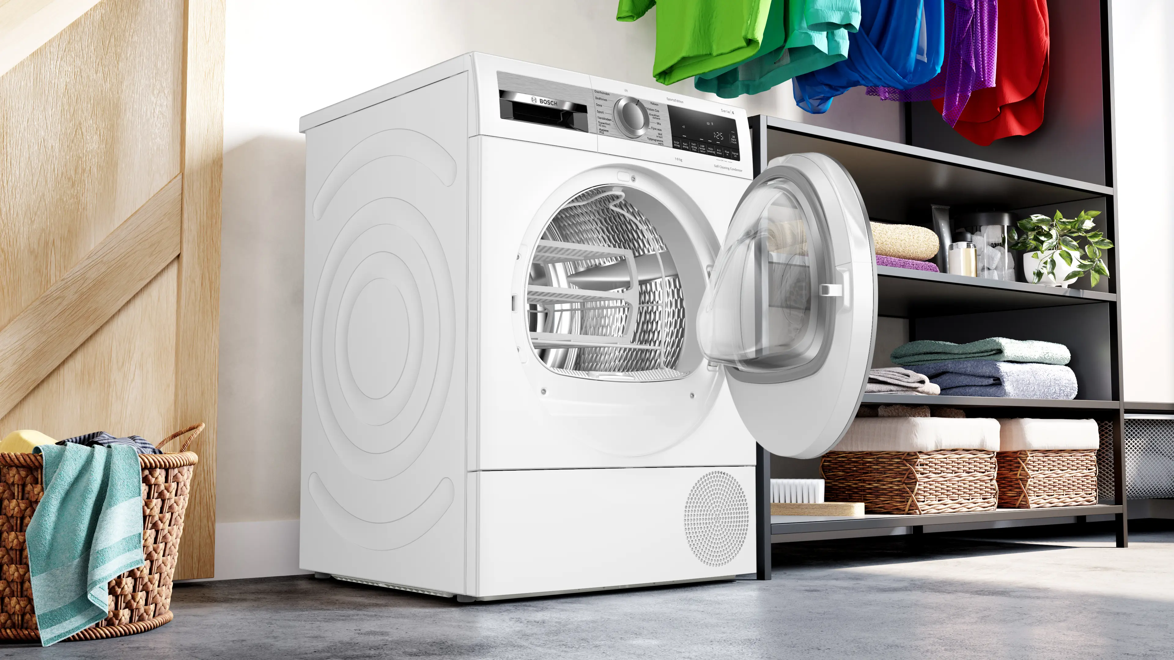 Serie 6 Warmtepompdroger 9 kg