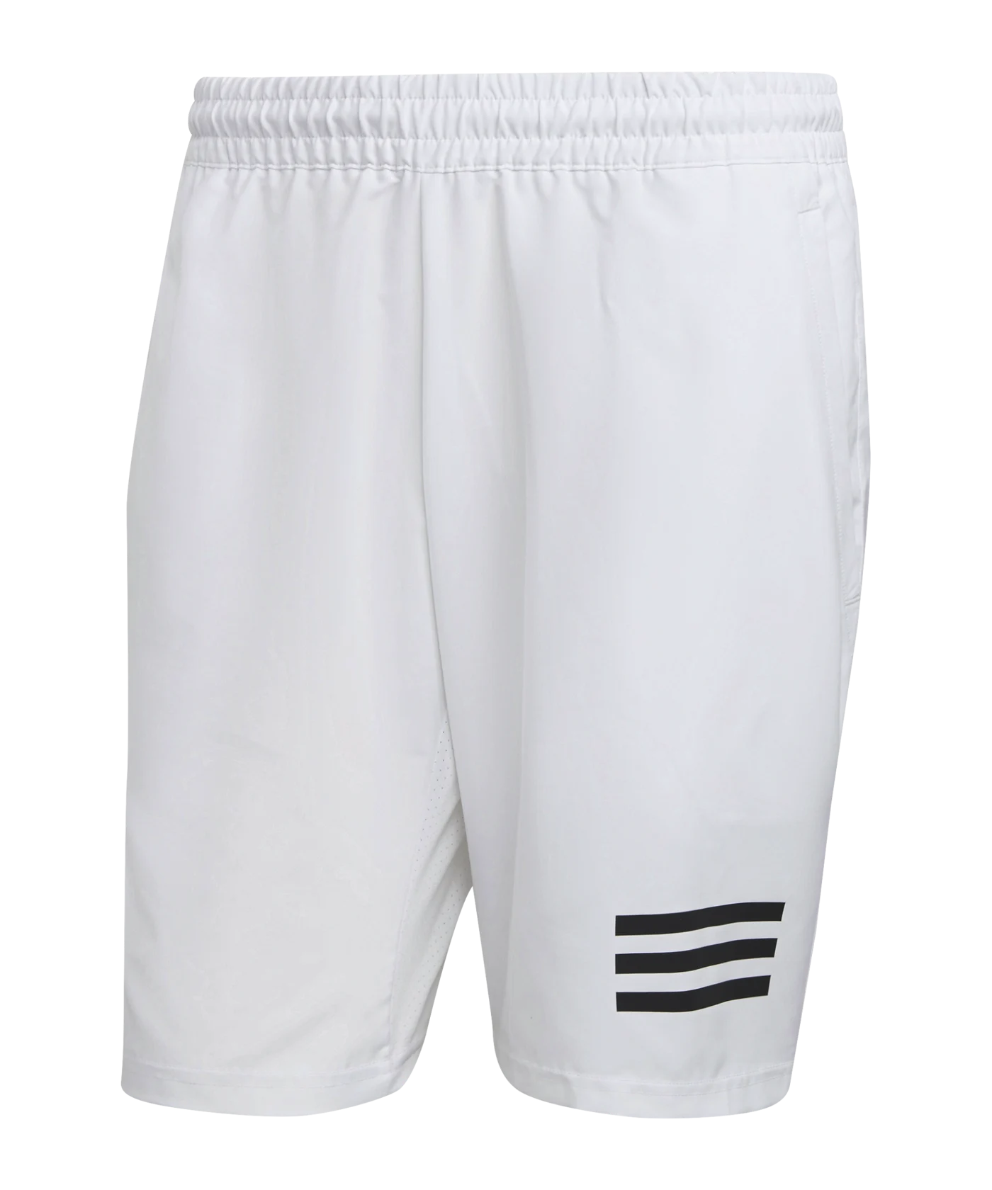 adidas 3 Stripes Tennis Short Weiss Schwarz