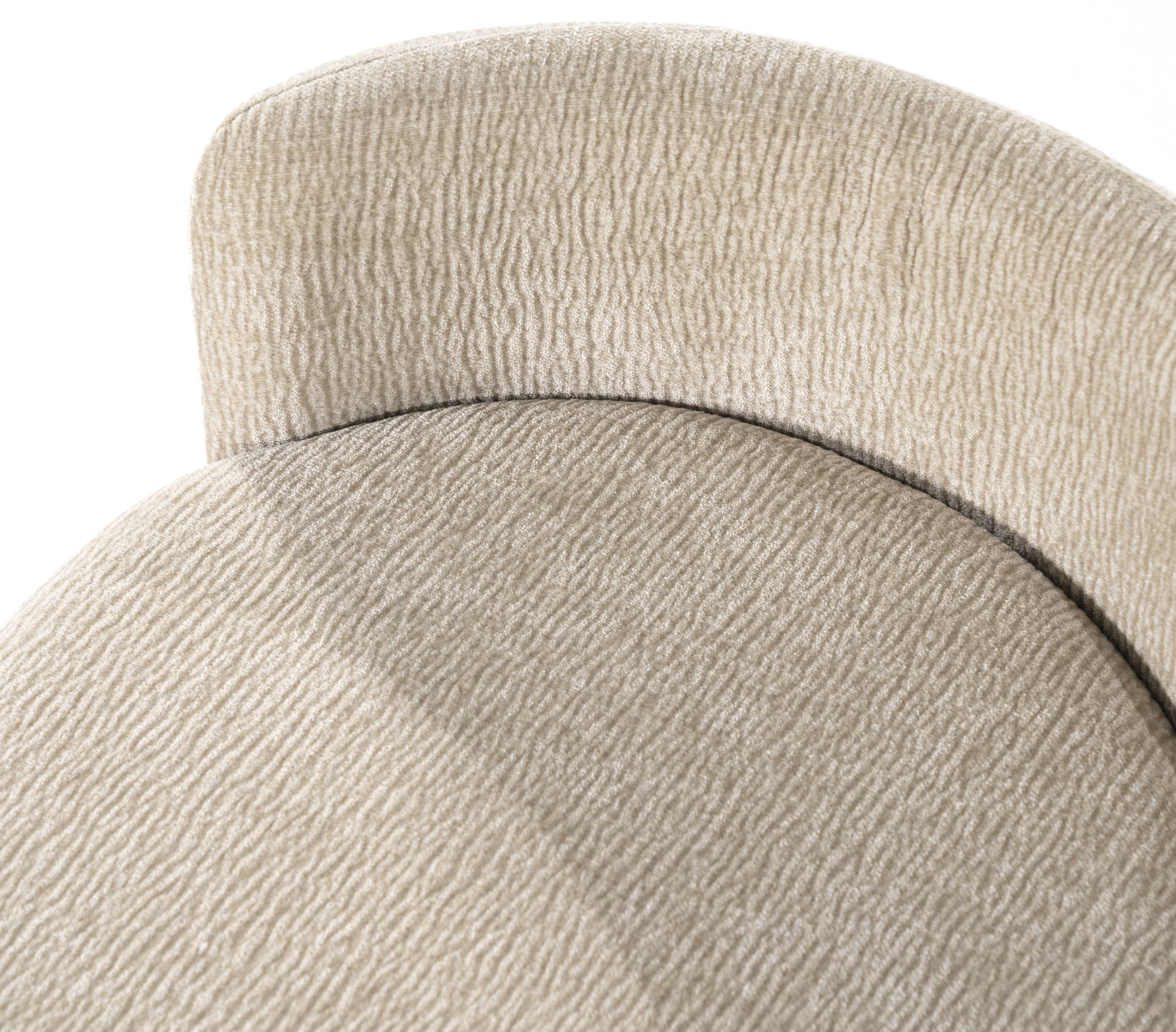 Poef Taupe 240198 Marque B43 x D48 x H63 cm