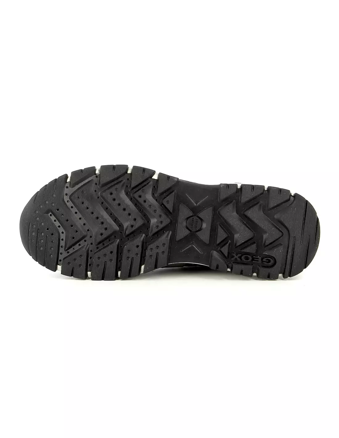 GEOX DELRAY - Baskets Oliveblack