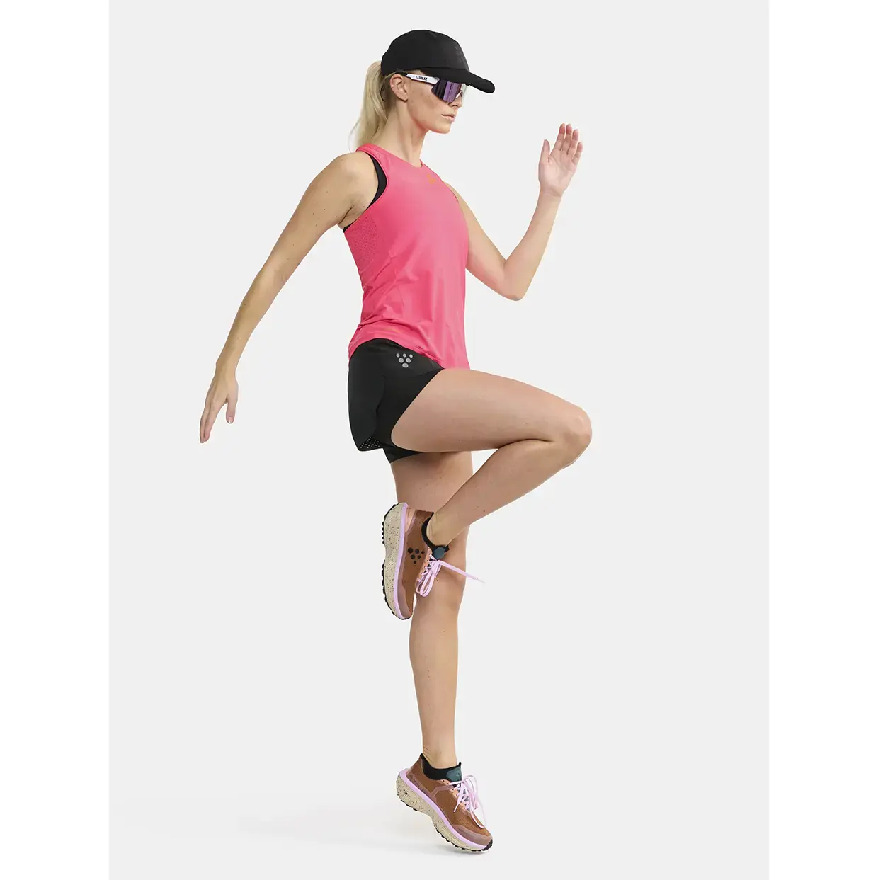 Craft Pro Hypervent 2 Hardloop Singlet Roze Dames