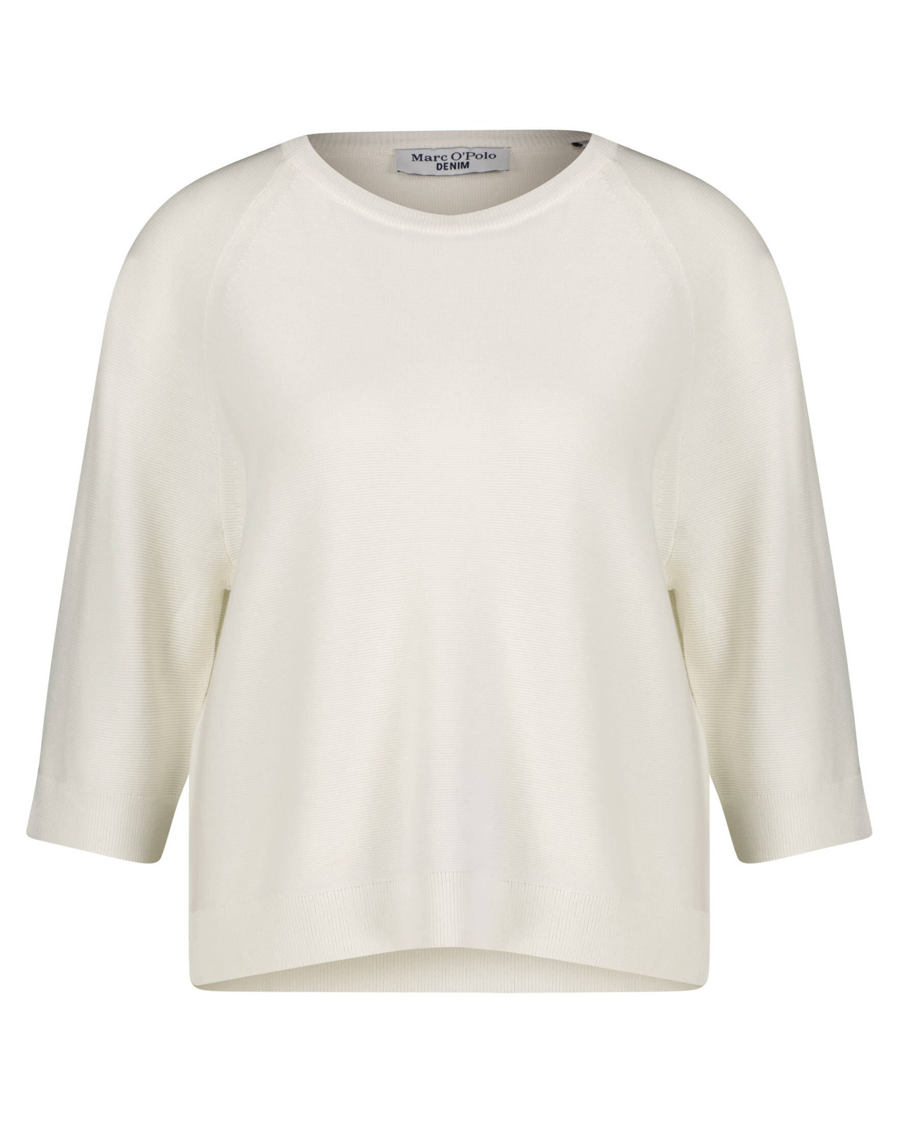 Marc O'Polo| Damen Strickpullover aus Bio-Baumwolle Kurzarm