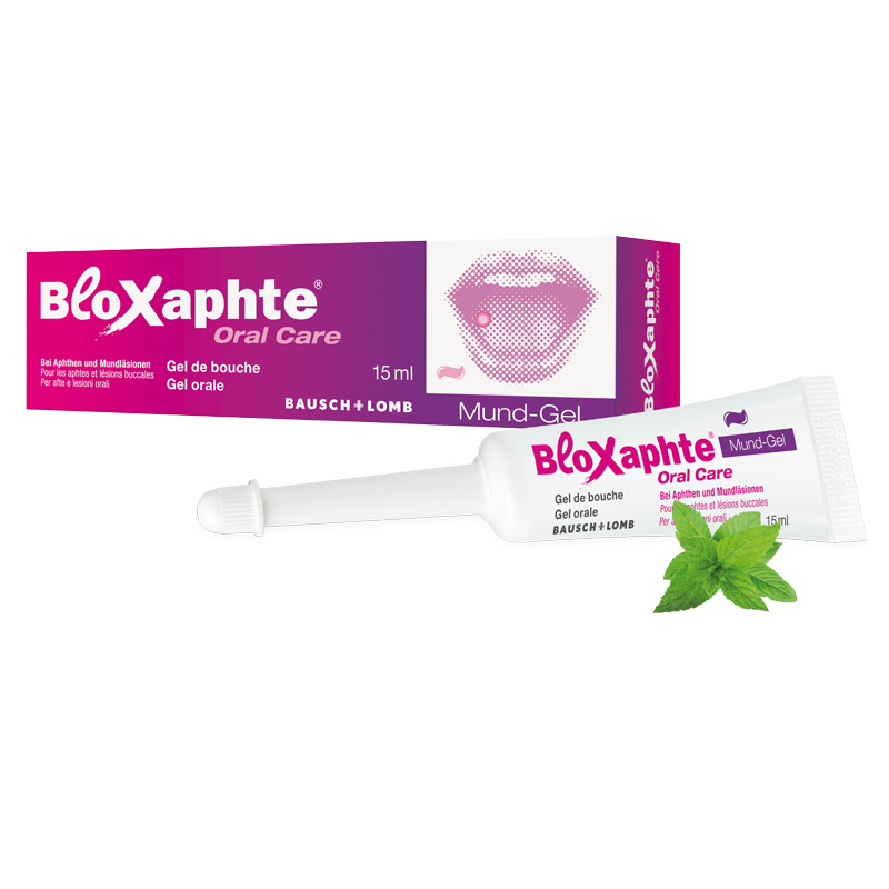 BLOXAPHTE Oral Care Mund-Gel Gel Tb 15 ml