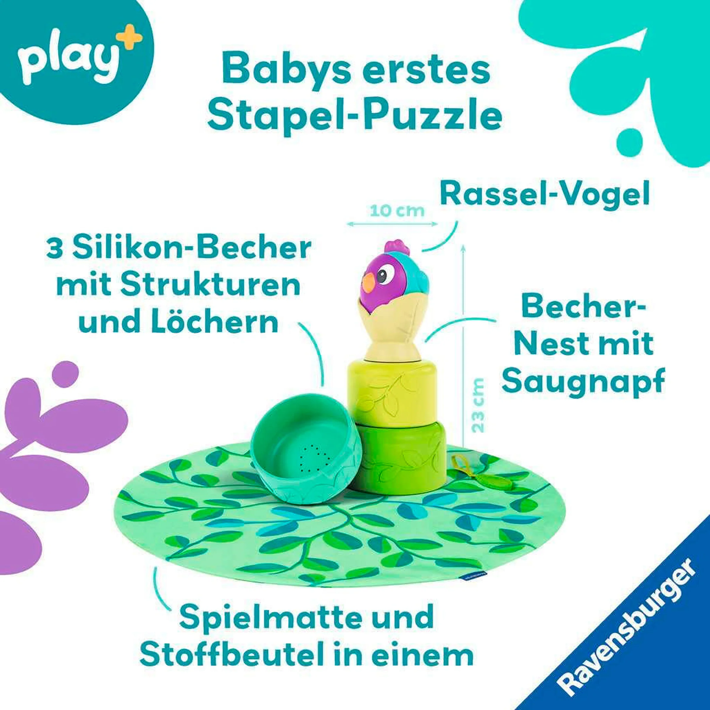 Ravensburger Baby-Stapel-Puzzle: Vogelnest