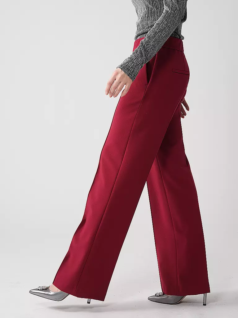 MAC Marlenehose CHIARA  dunkelrot