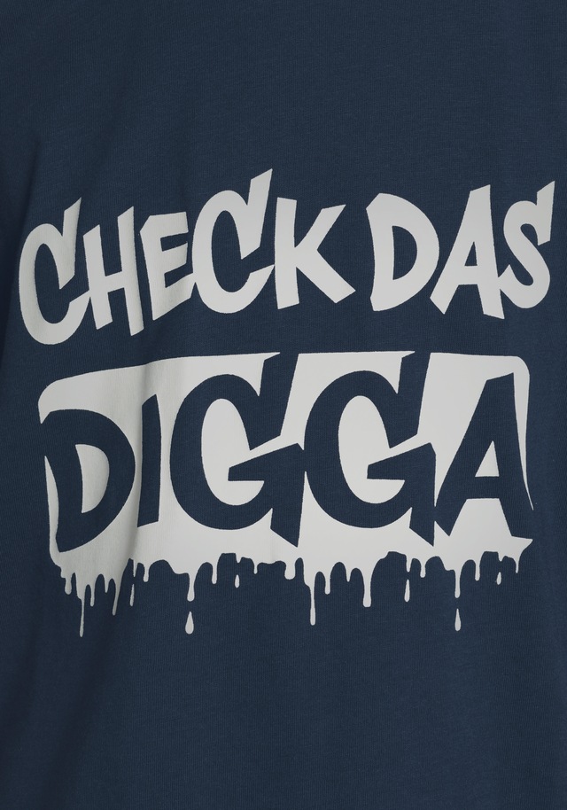KIDSWORLD T-Shirt »Sprücheshirt: CHECK DAS DIGGA«, Kurzarm,  Basic-Passform,  bedruckt,  Rundhalsausschnitt