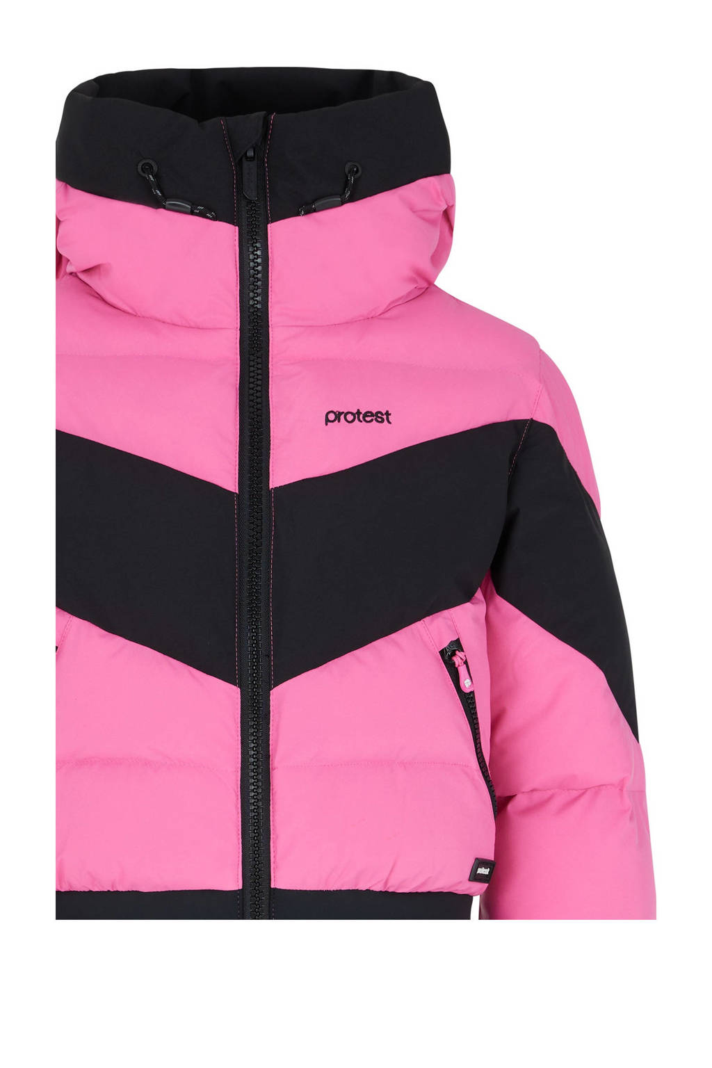 Protest ski-jack Milou fuchsia/zwart