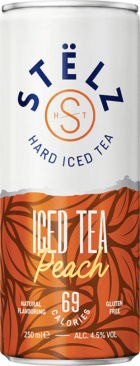STËLZ HARD SELTZER ICED TEA PEACH 12X25CL