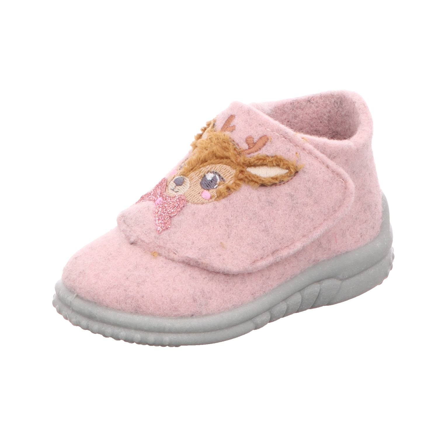 Tortuga Kinder-Hausschuh Reh Fuchsia-Mehrfarbig
