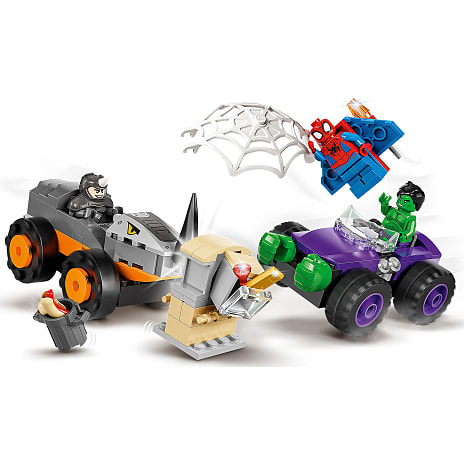 LEGO® Marvel Spidey og hans fantastiske venner Hulk og Rhinos truck-kamp 10782