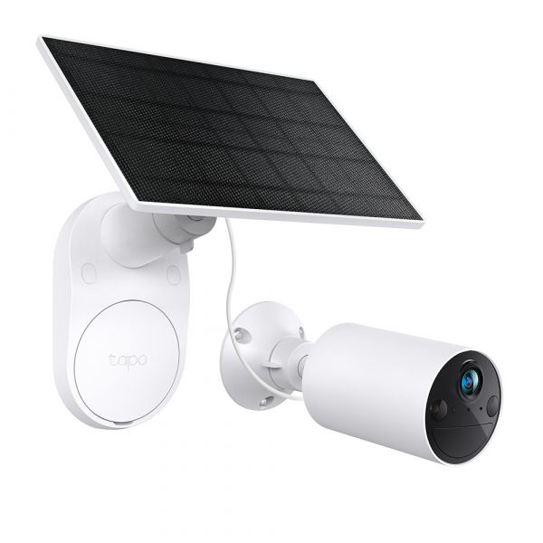 TP-Link TC82 KIT Câmara de Segurança Inteligente Wi-Fi Interior/Exterior Com Bateria   Painel Solar
