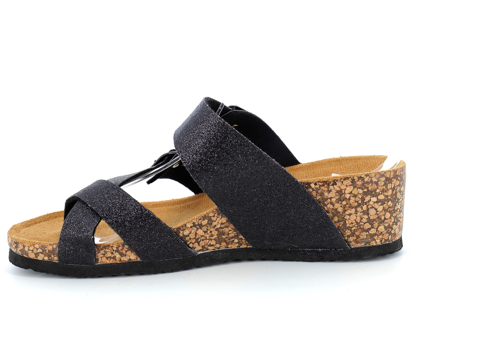 F brand-B837053 Synthétique Noir