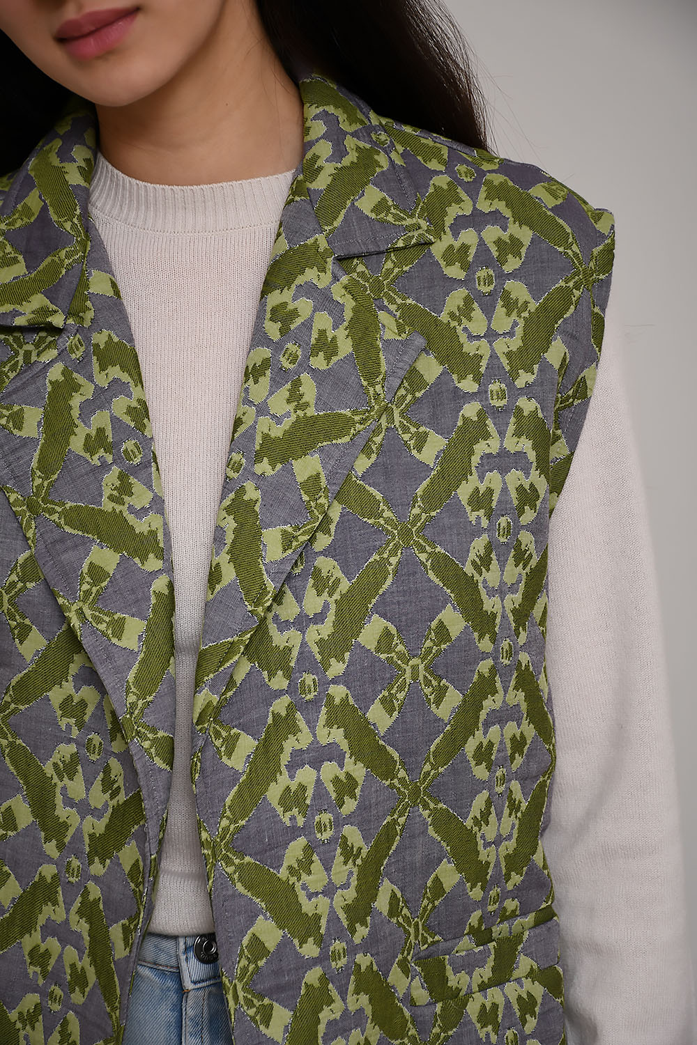 Purpa sleeveless jacket