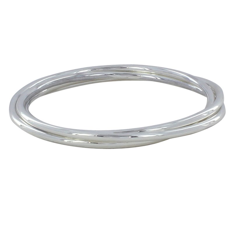 Bracelet Argent 3 Joncs