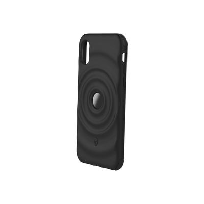 Bigben - Coque de protection pour iPhone X/XS - transparent et noir