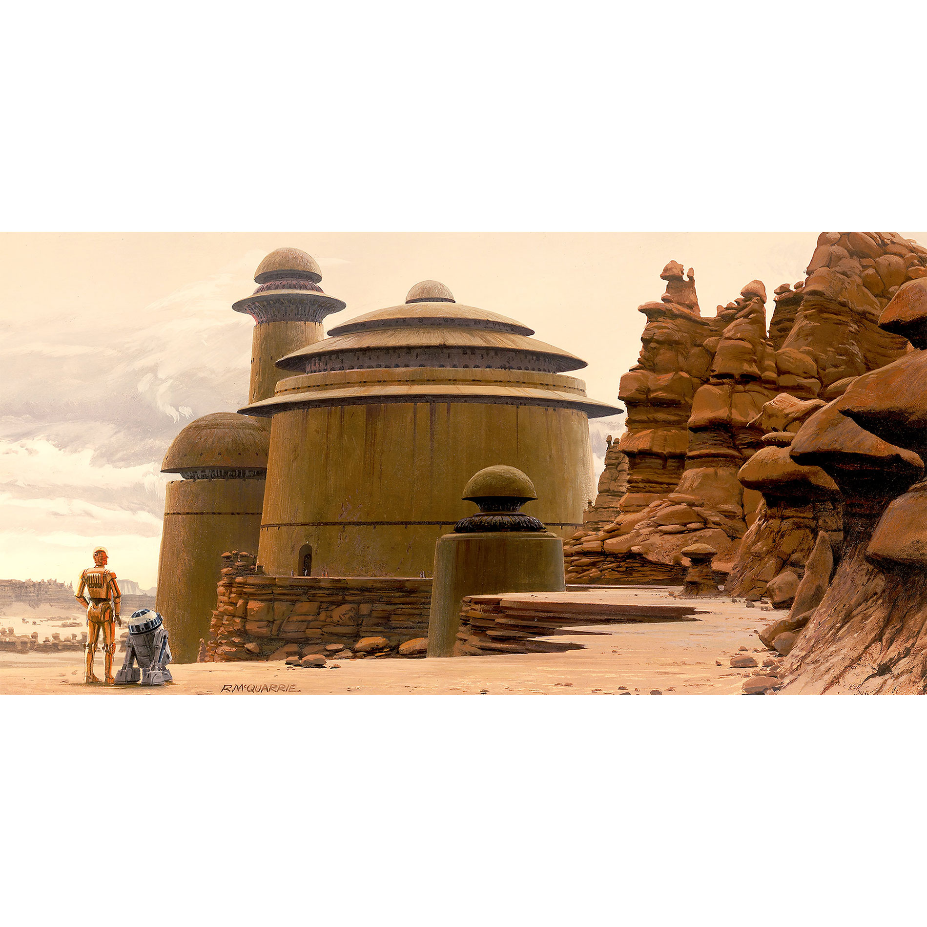 Vlies-Fototapete STAR WARS JABBAS PALACE - 500x250 cm