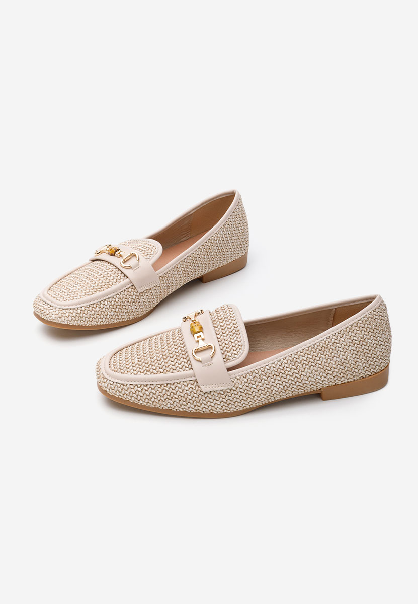 Mocassins femme beige Krystina