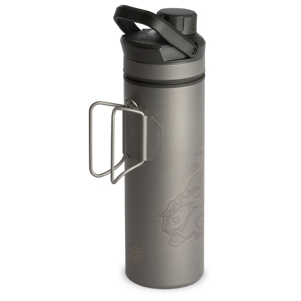 GRAYL - UltraPress Purifier Titanium Bottle - Filtre à eau