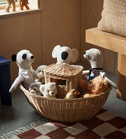 ferm Living Opbevaringskurv - Braided Ark - Natural