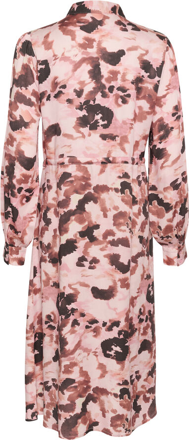 Cream CRElena Shirt Dress Blurred rose