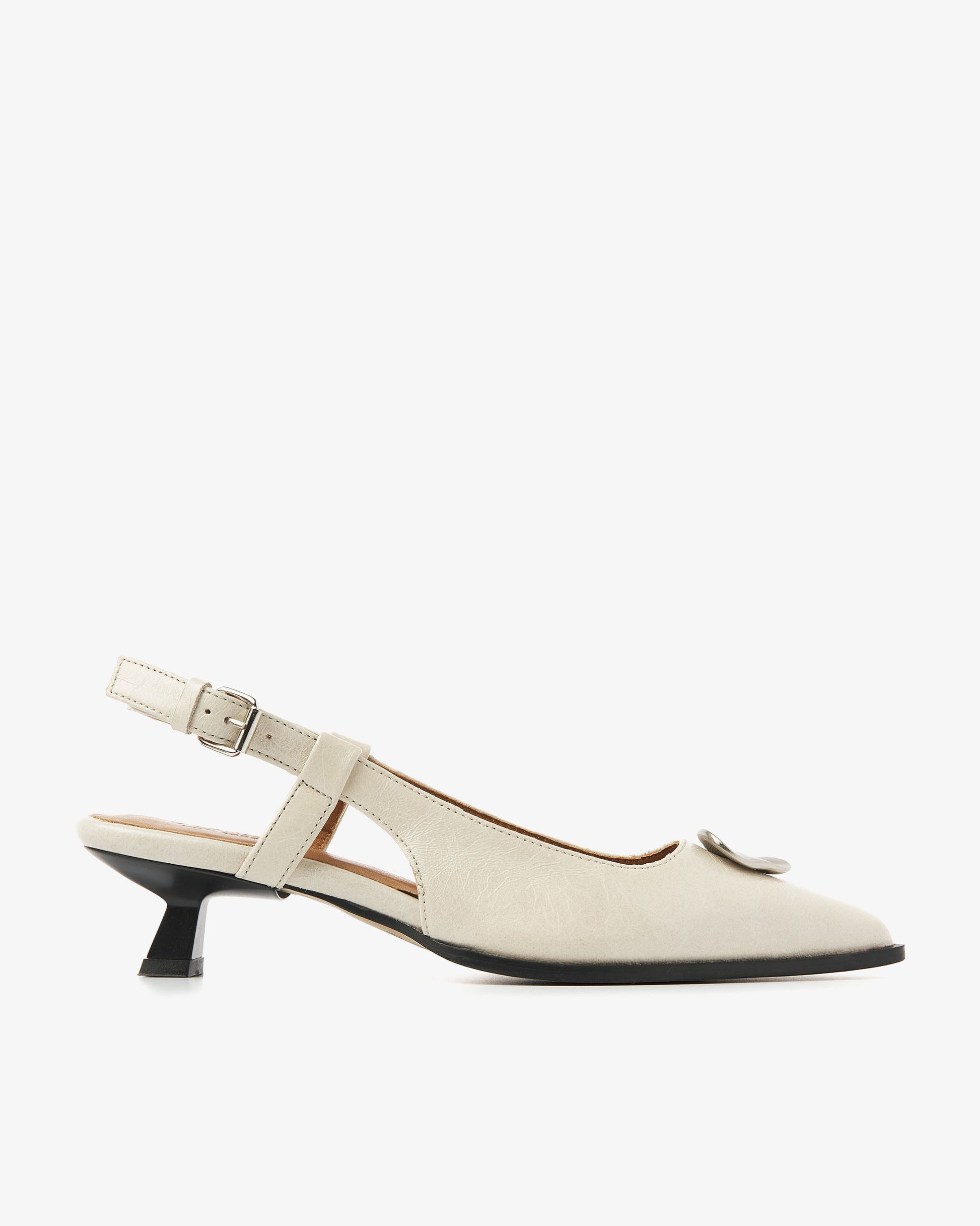 VIA VAI beige slingbacks Lea Imani