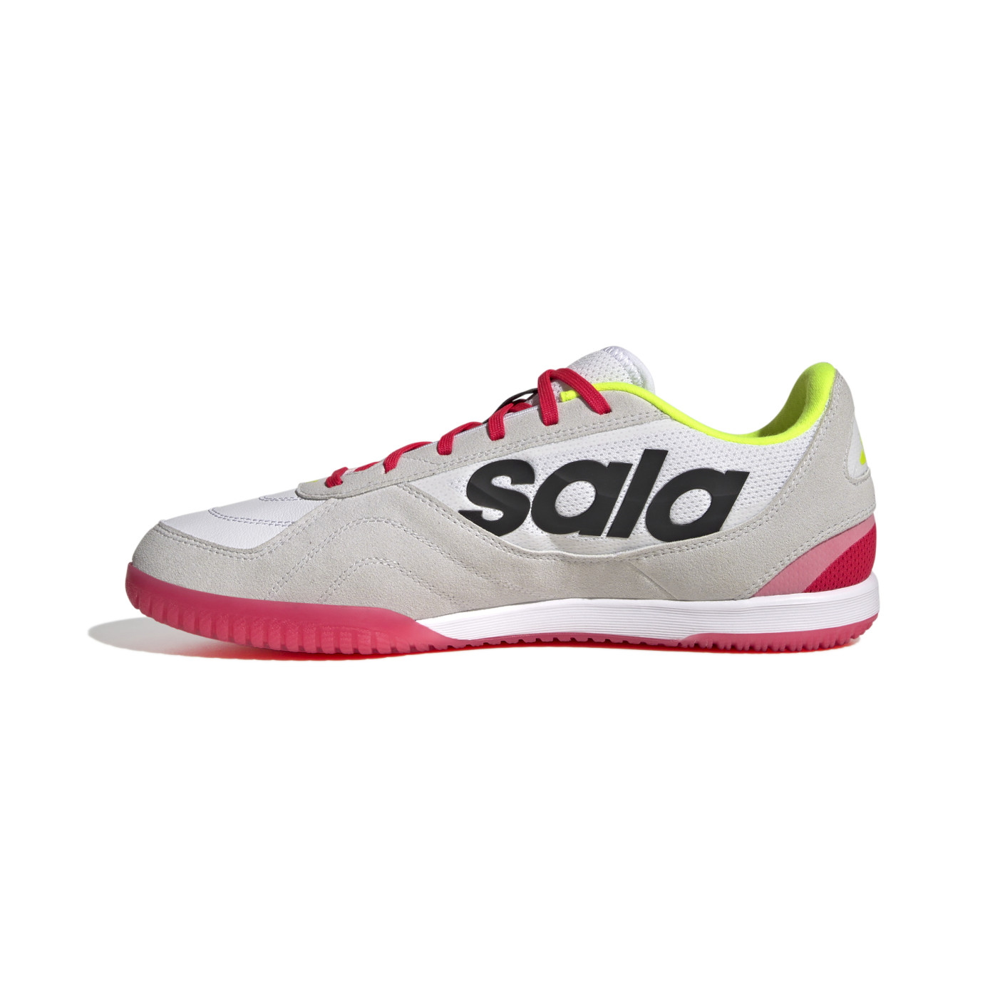 Adidas Top Sala Competition II Zaalvoetbalschoenen (IN) Wit Grijs Rood Geel