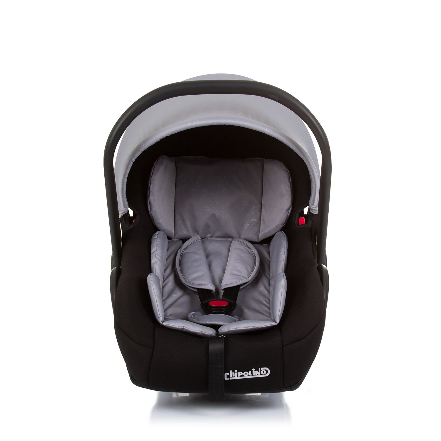 Chipolino Babyschale Amore i-Size Gruppe 0+ (0 - 13 kg) Kissen Griff verstellbar grau