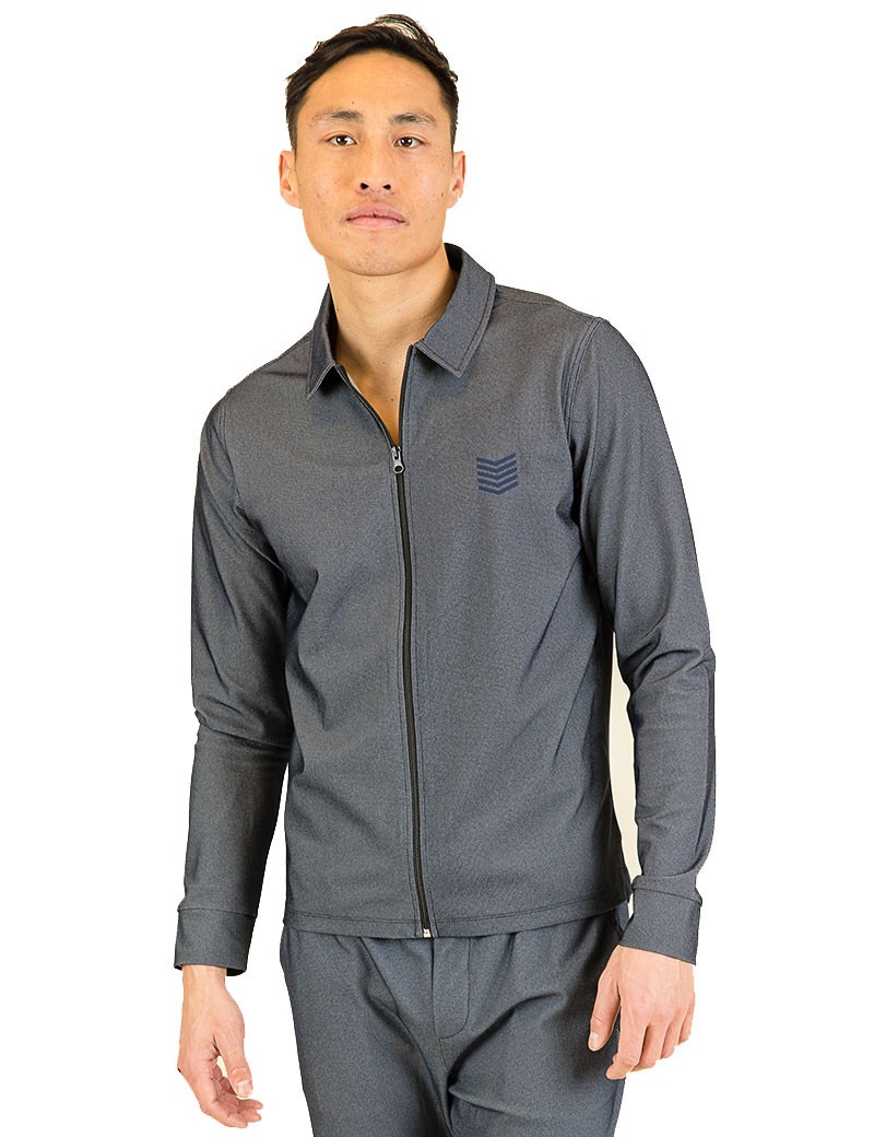 HBT DENIM | CHARLIE ZIP CHEMISE HOMME DENIM