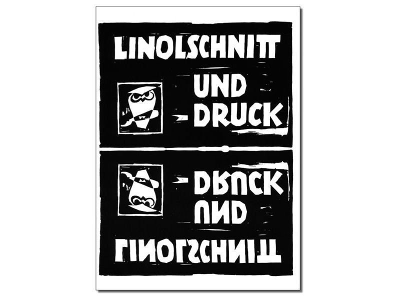 Anleitung Linolschnitt und Druck