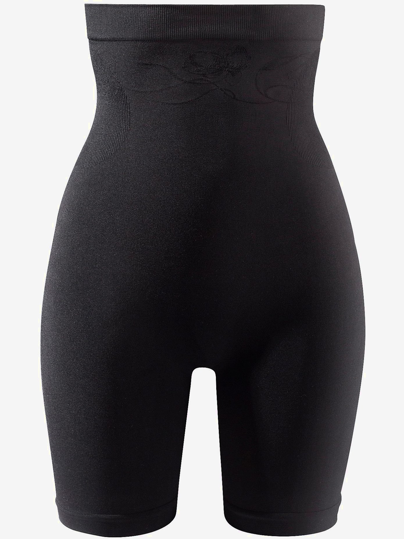 Pantalon gainant bas modelant taille haute et jambes longues