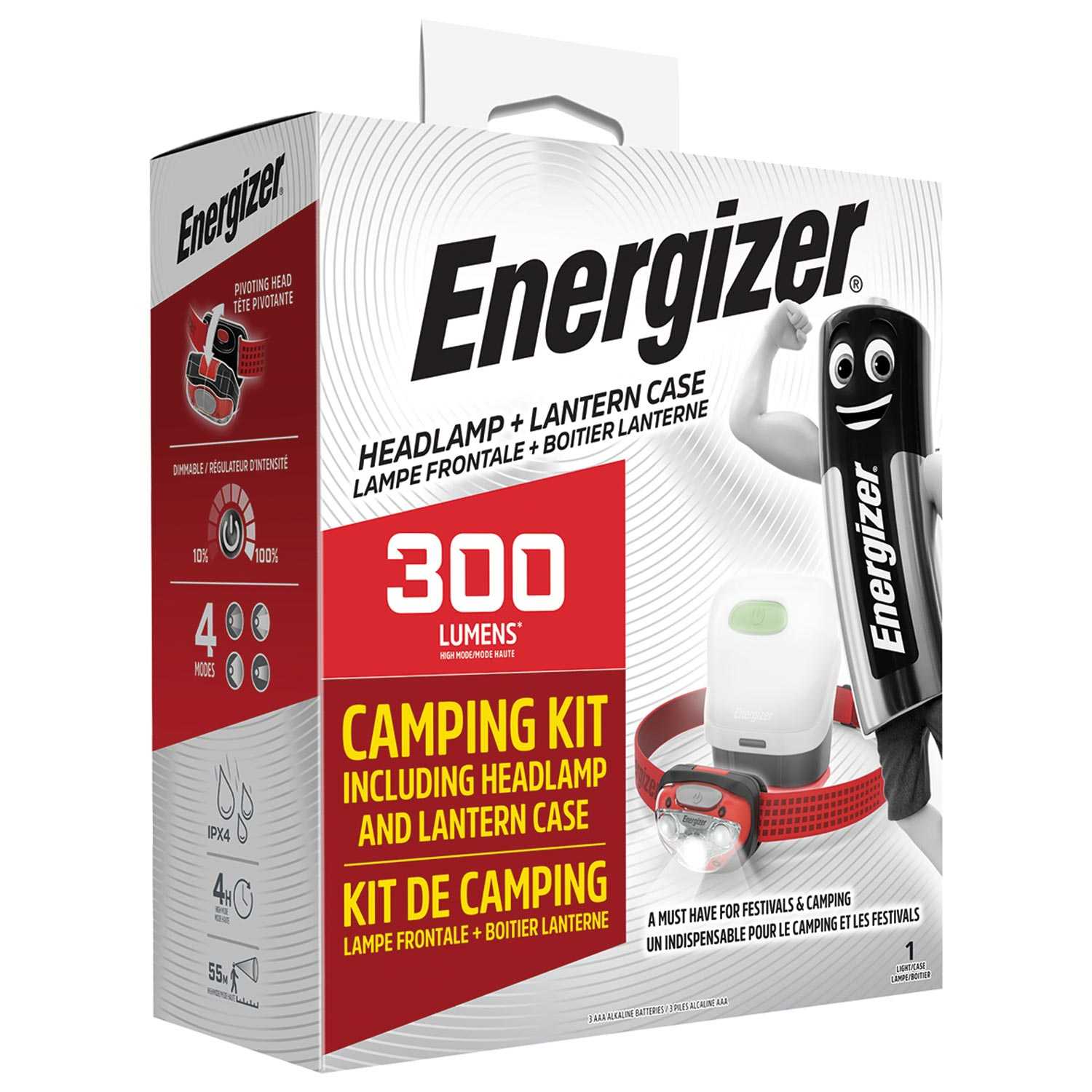 Energizer Kopflampe Camping Kit