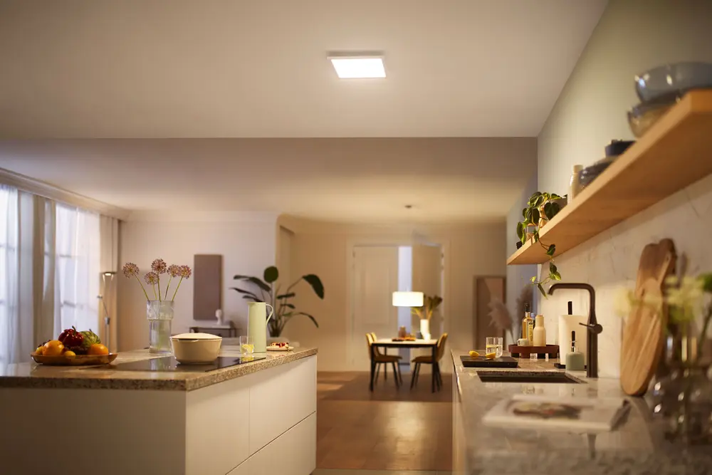 PHILIPS Loftlampe panel Scene 30x30cm 12W - hvid