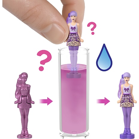 Barbie mini Color Reveal dukke – flere varianter – assorteret