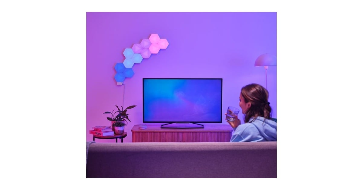 TrustGXT902 VYBZ Zeshoekige RGB-lichtpanelen sfeerverlichting  (9 lichtpanelen)