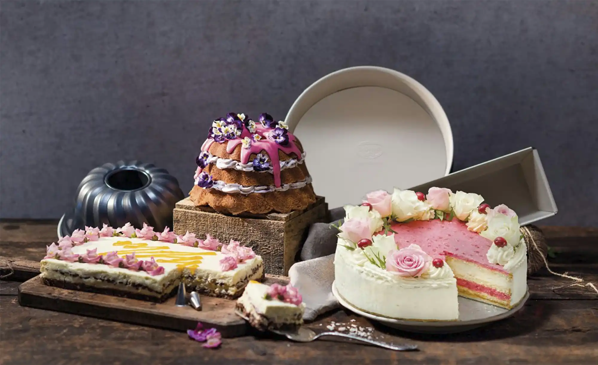Dr. Oetker Backformen-Set Back-Trend