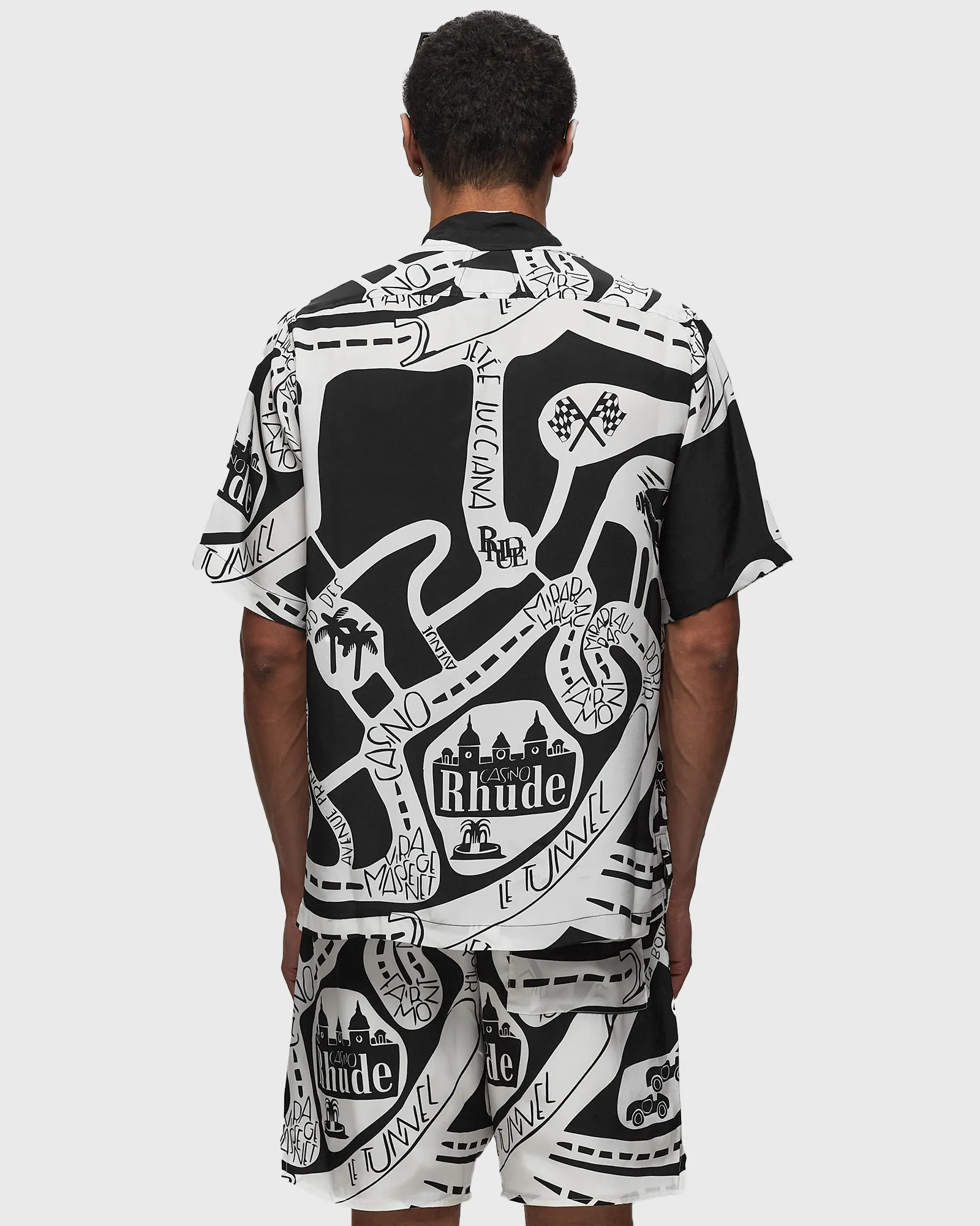 Rhude STRADA SILK SHIRT