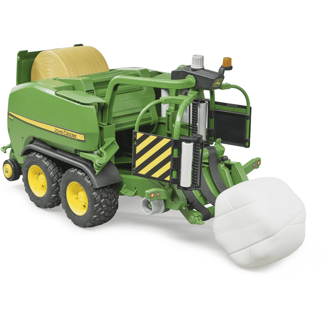 BRUDER 2032 - John Deere Rundballen-Presswickelkombination C441R
