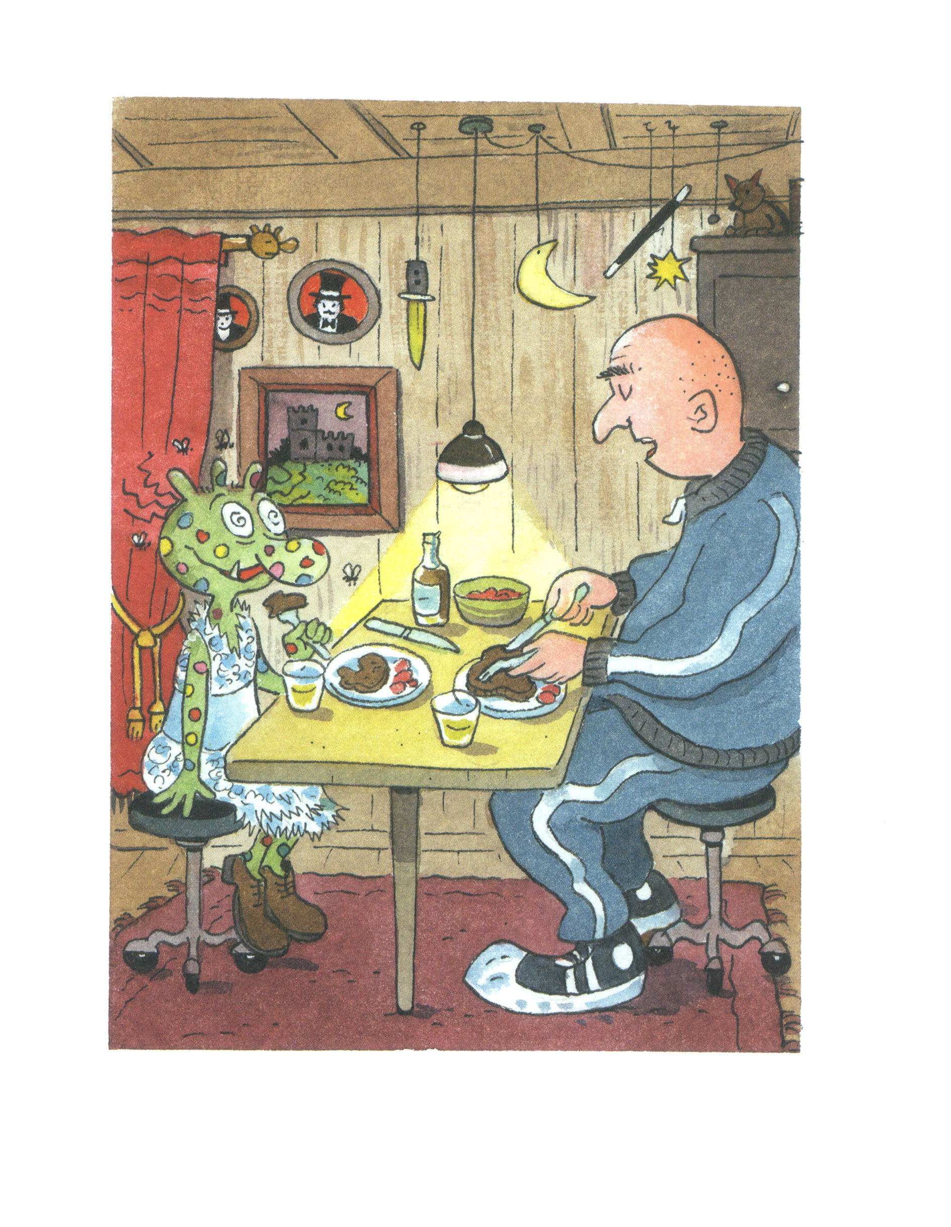 Die Olchis im Bann des Magiers / Die Olchis-Kinderroman Bd.6