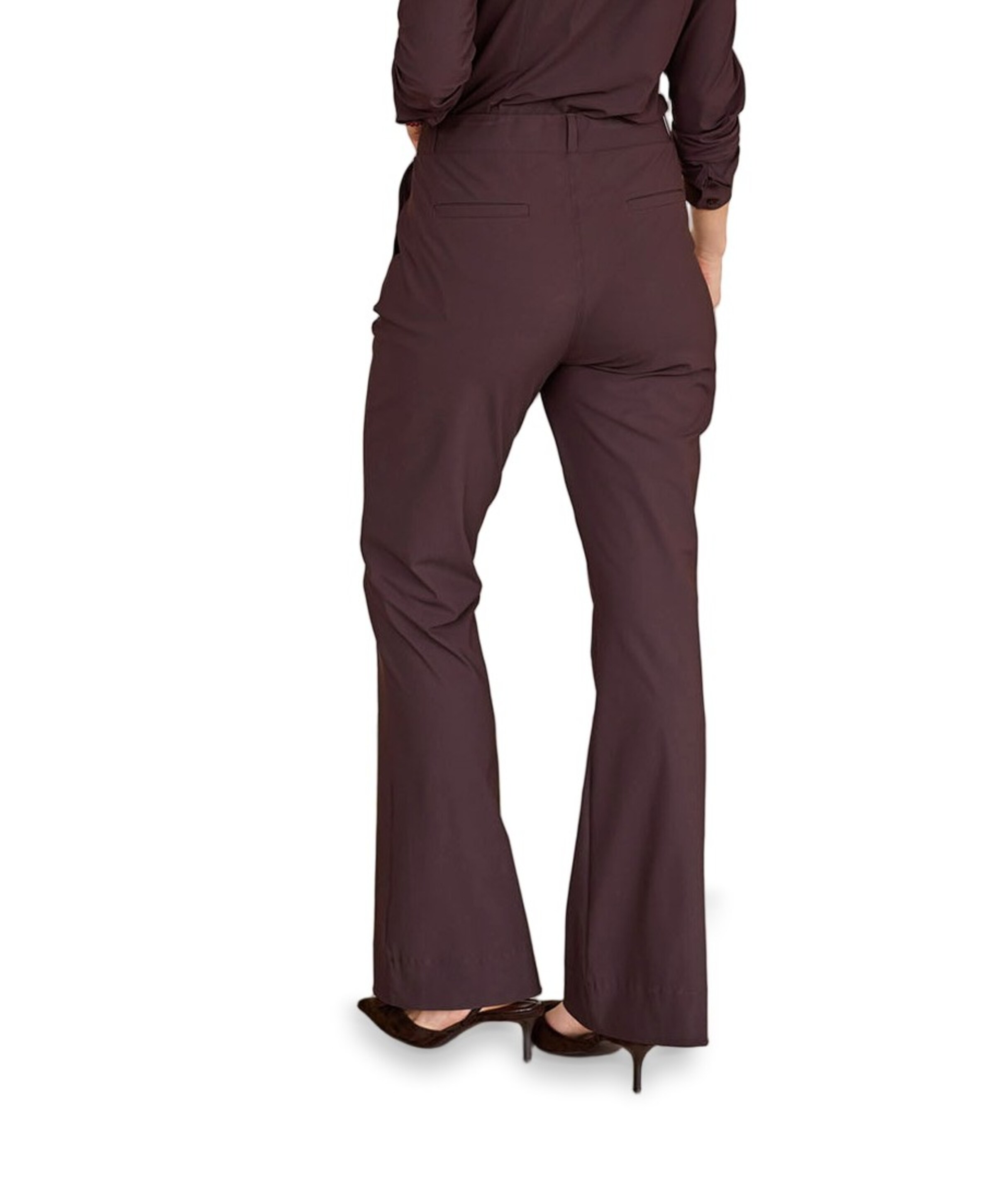 Studio Anneloes Flair bonded trousers dames broek bruin