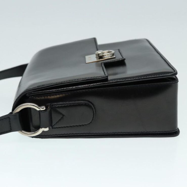 Celine Vintage Celine Shoulder Bag Black