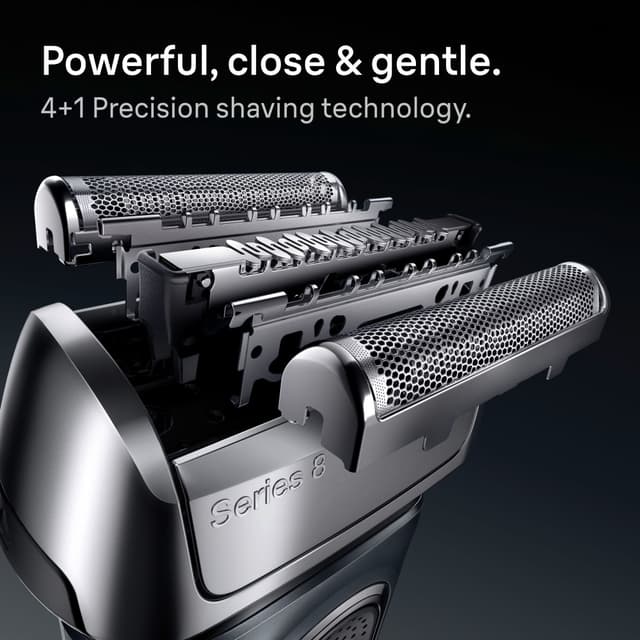 Braun 83M KeyPart barberhoved 879743 (sølv)