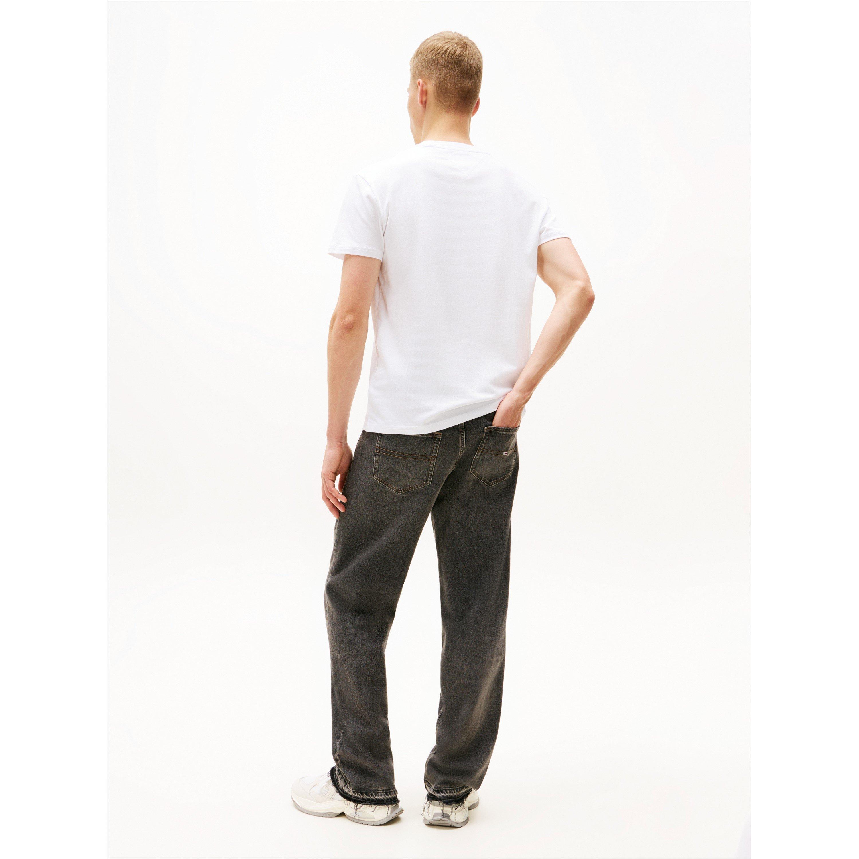 Tommy Jeans TJM REG LINEAR LOGO TEE EXT