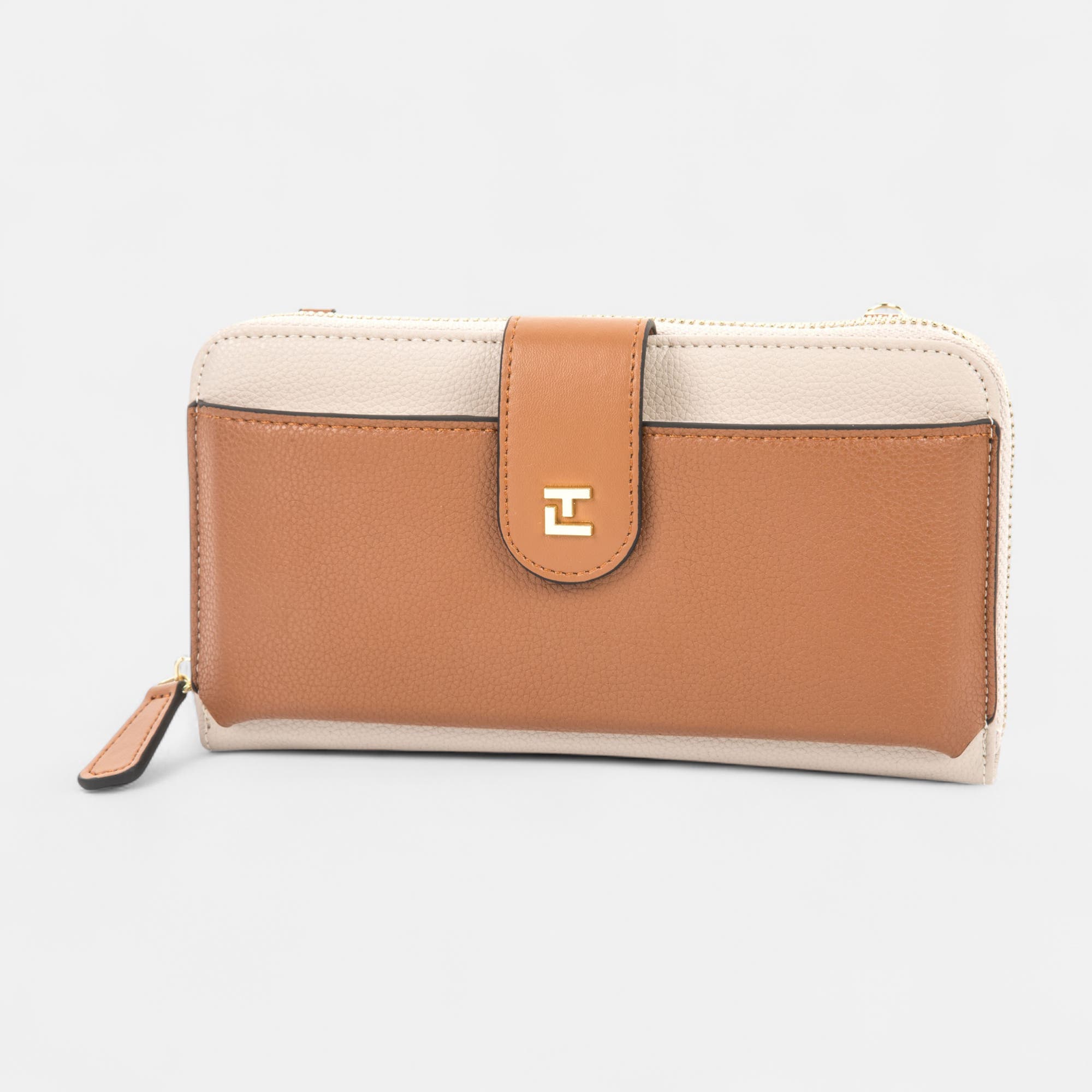 Petite maroquinerie beige