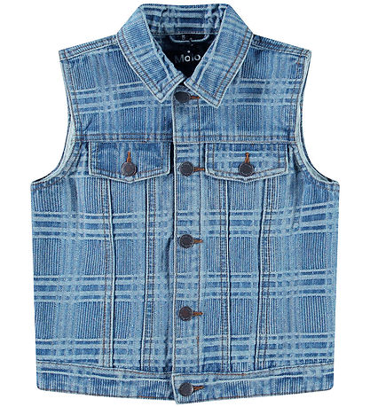 Molo Weste - Denim - Hertha - verwaschenes Karo